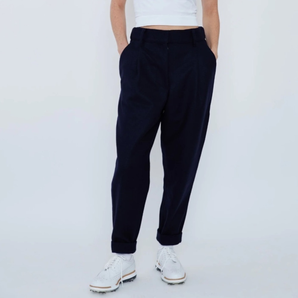 The Leonies Golf Pant In Dark Navy